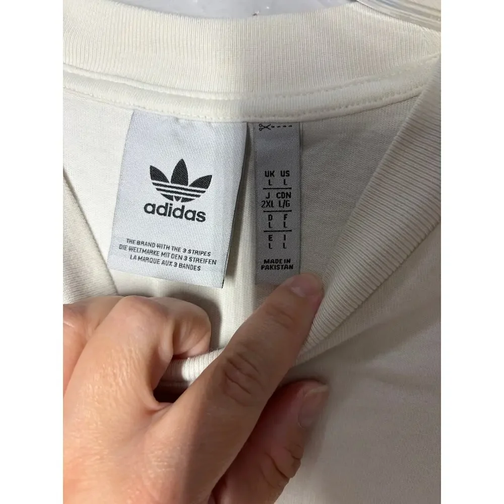 adidas men white